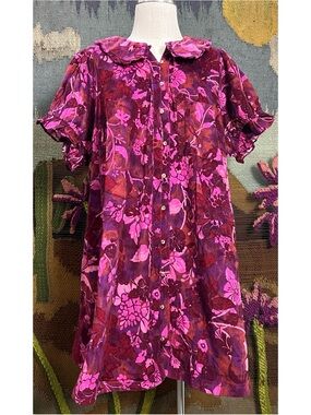 Anthropologie Kiera Corduroy Dress 2X